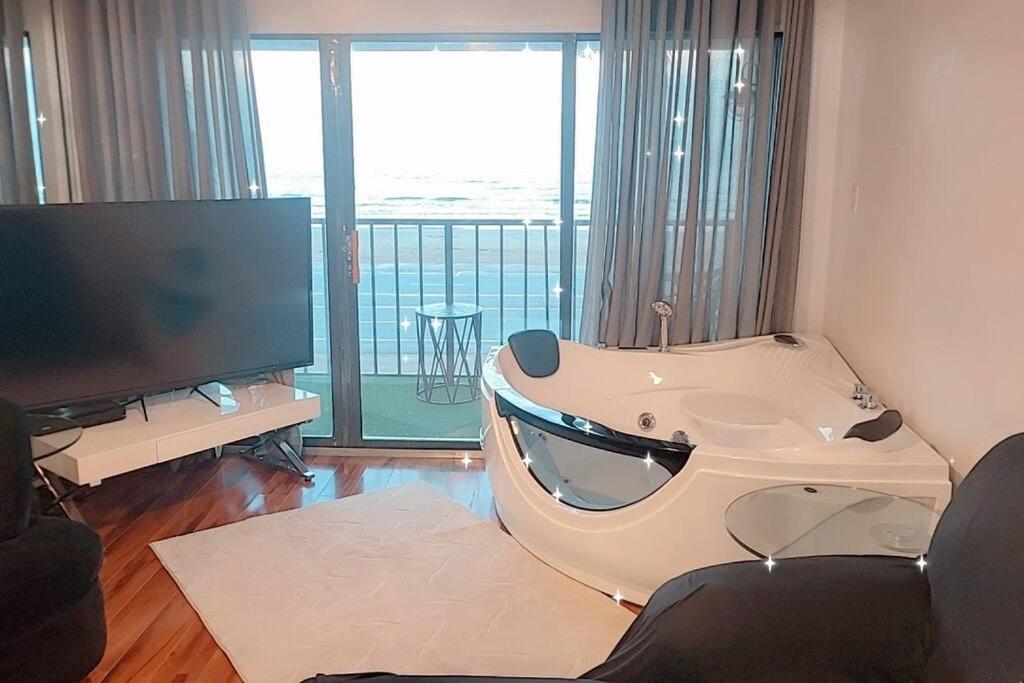 Bello Condominio Con Vista Al Mar, Jacuzzi Interno Γκάλβεστον Εξωτερικό φωτογραφία