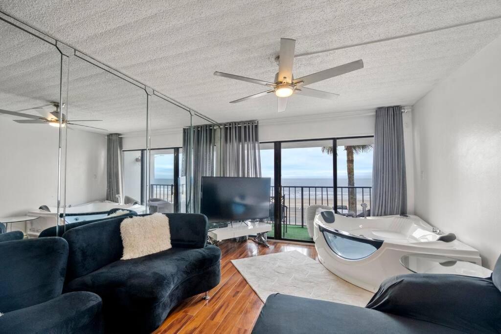 Bello Condominio Con Vista Al Mar, Jacuzzi Interno Γκάλβεστον Εξωτερικό φωτογραφία